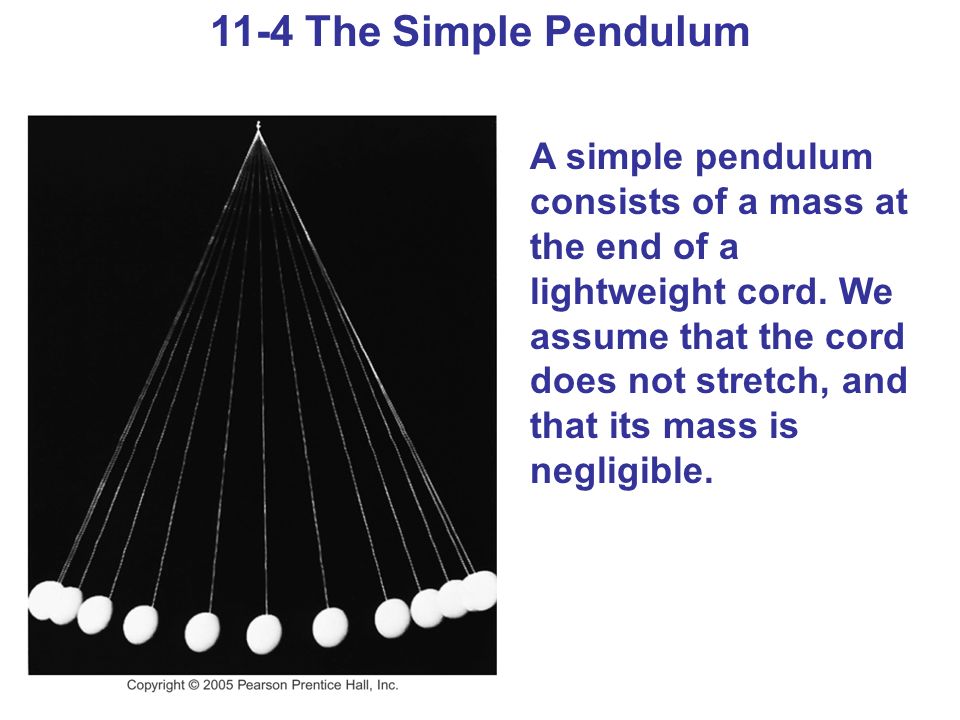 11-3 The Period and Sinusoidal Nature of SHM (11-9) (11-10)