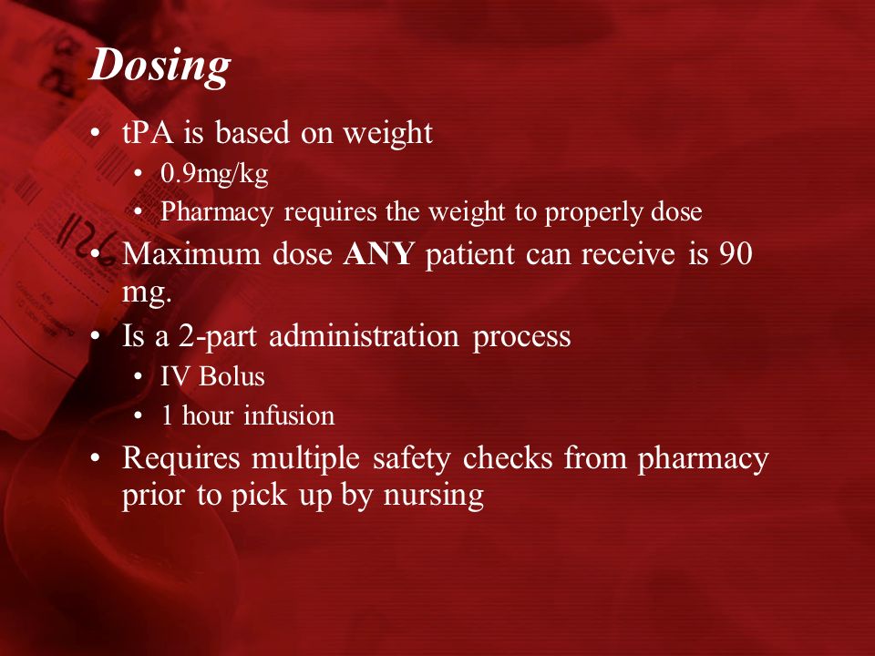 18+ Tpa Dose Calculator