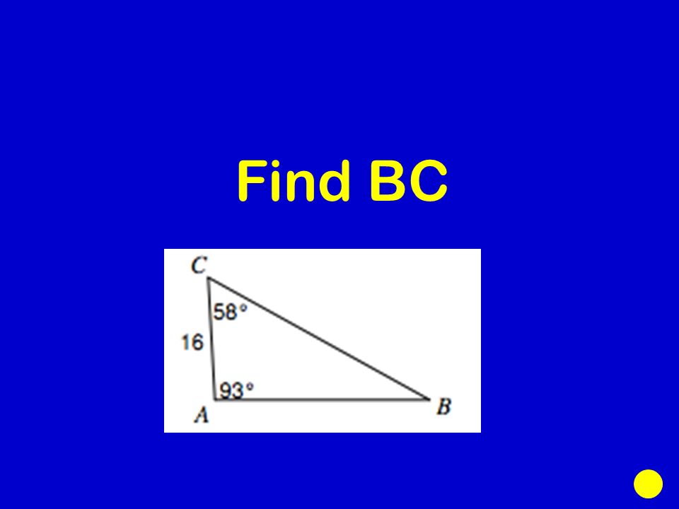 Find BC