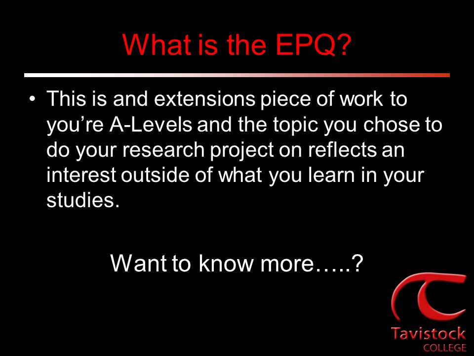 extended project qualification epq where will you be in 3 years 7 where do you want to be in 5 years