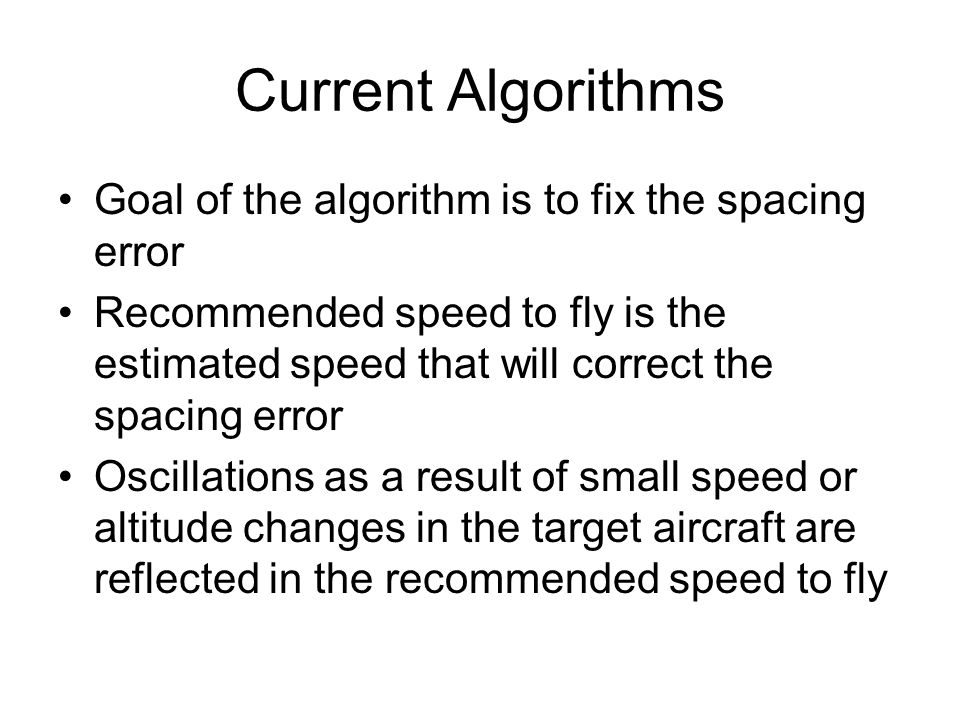 Advanced Speed Guidance for Merging and Sequencing Techniques Chris ...