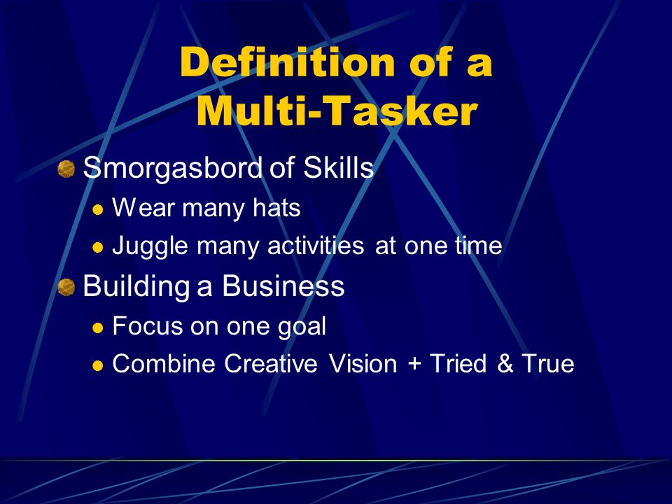Today's Home Based Agent The Ultimate Multi-Tasker Nancy W. Kist, CTC  CareerQuest Training Center. - ppt download