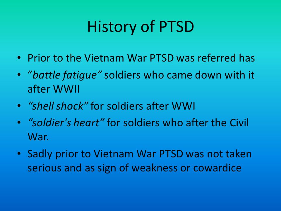 post traumatic stress vietnam war