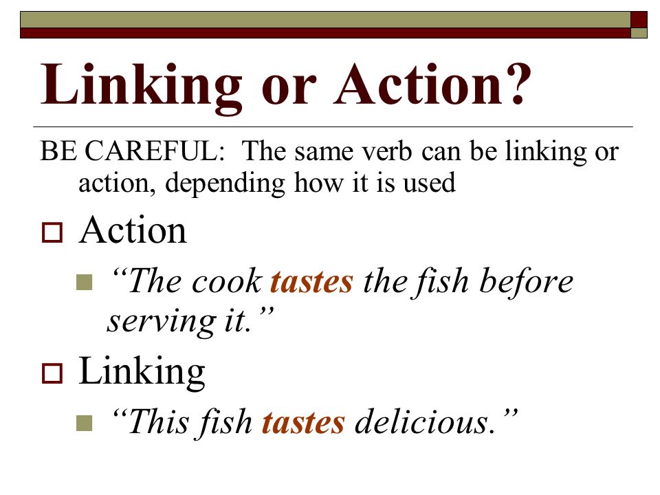 Linking or Action.