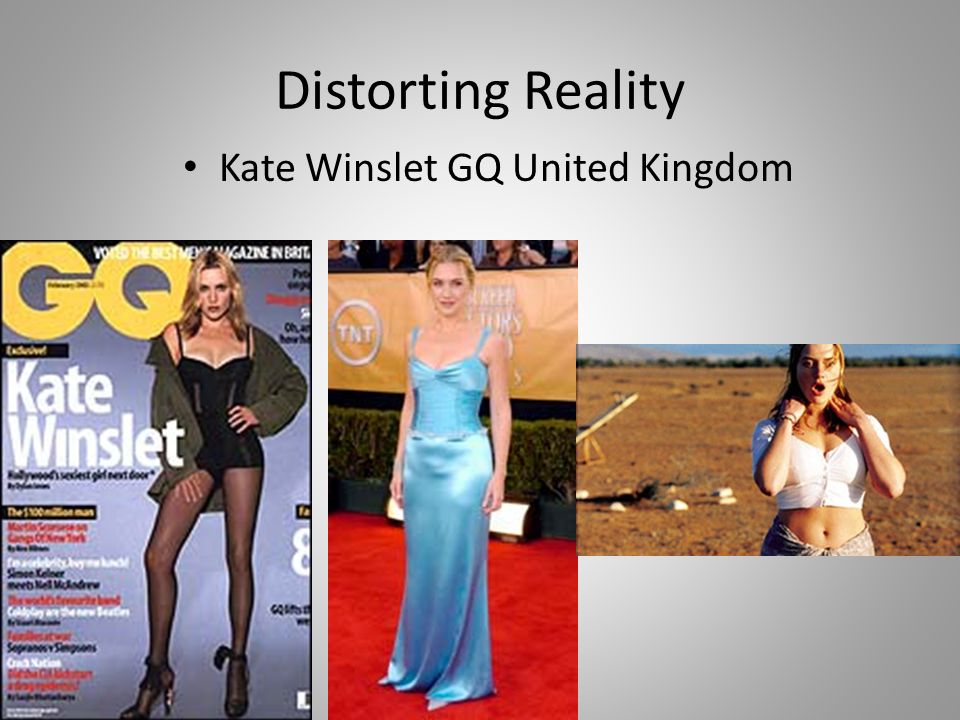 Eating Disorders. Distorting Reality Kate Winslet GQ United Kingdom. - ppt  download