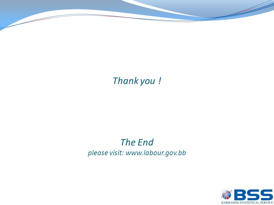 Thank you ! The End please visit: