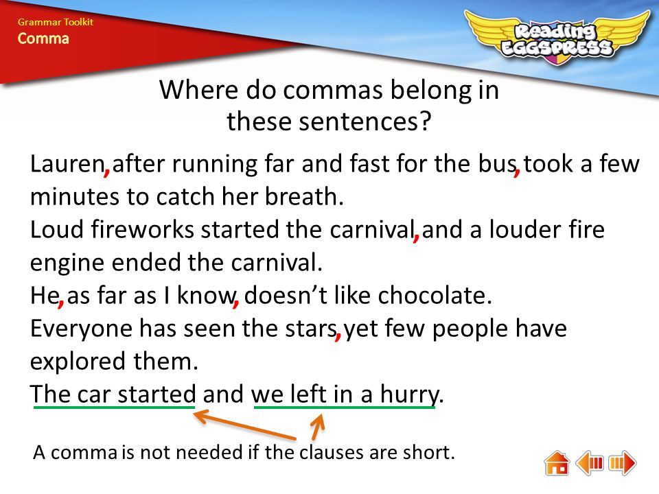 What is a comma Grammar Toolkit. Hayley who is my best friend