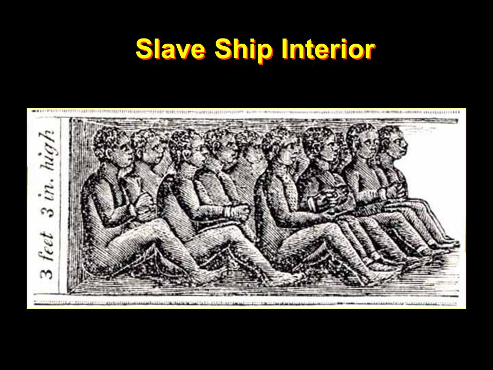 Slave Ship Interior