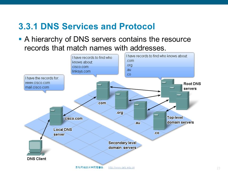 DNS domain name System. Глобальный домен