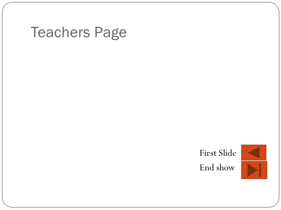 Teachers Page First Slide End show