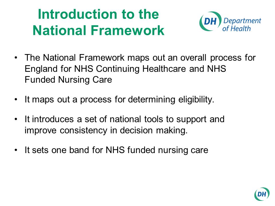national framework for nhs continuing healthcare and nhs funded nursing care introduction and processes ppt download
