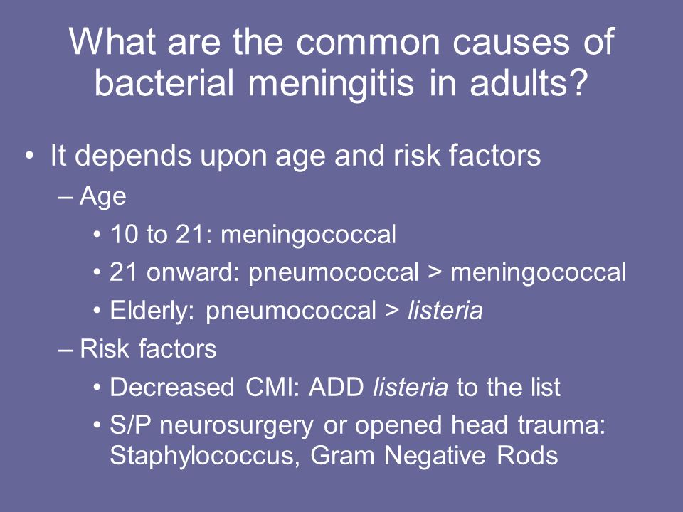 Bacterial meningitis in adults — img 5