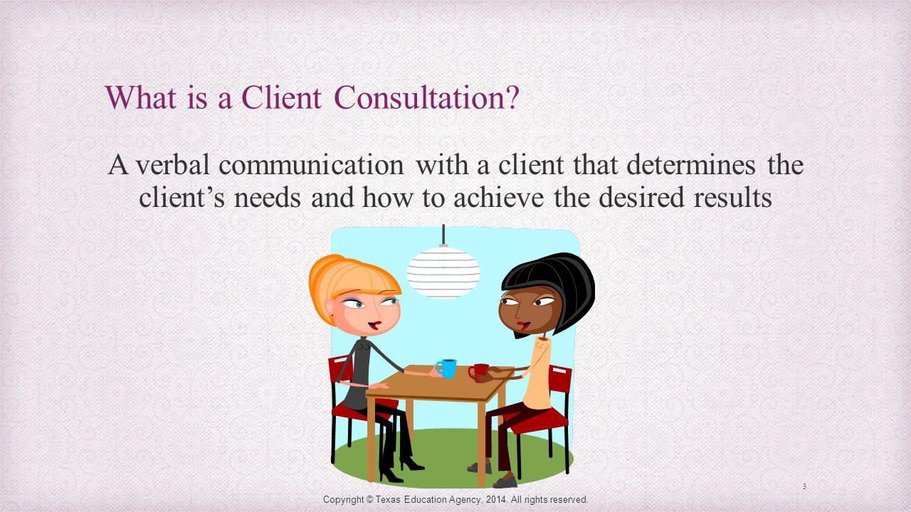 What is a Client Consultation.