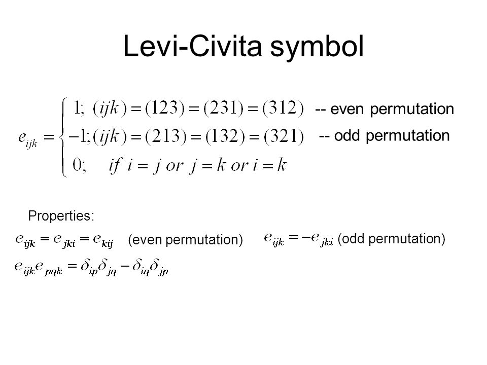 Lecture 3: Tensor Analysis a – scalar A i – vector, i=1,2,3 σ ij – tensor,  i=1,2,3; j=1,2,3 Rules for Tensor Manipulation: 1.A subscript occurring  twice. - ppt download