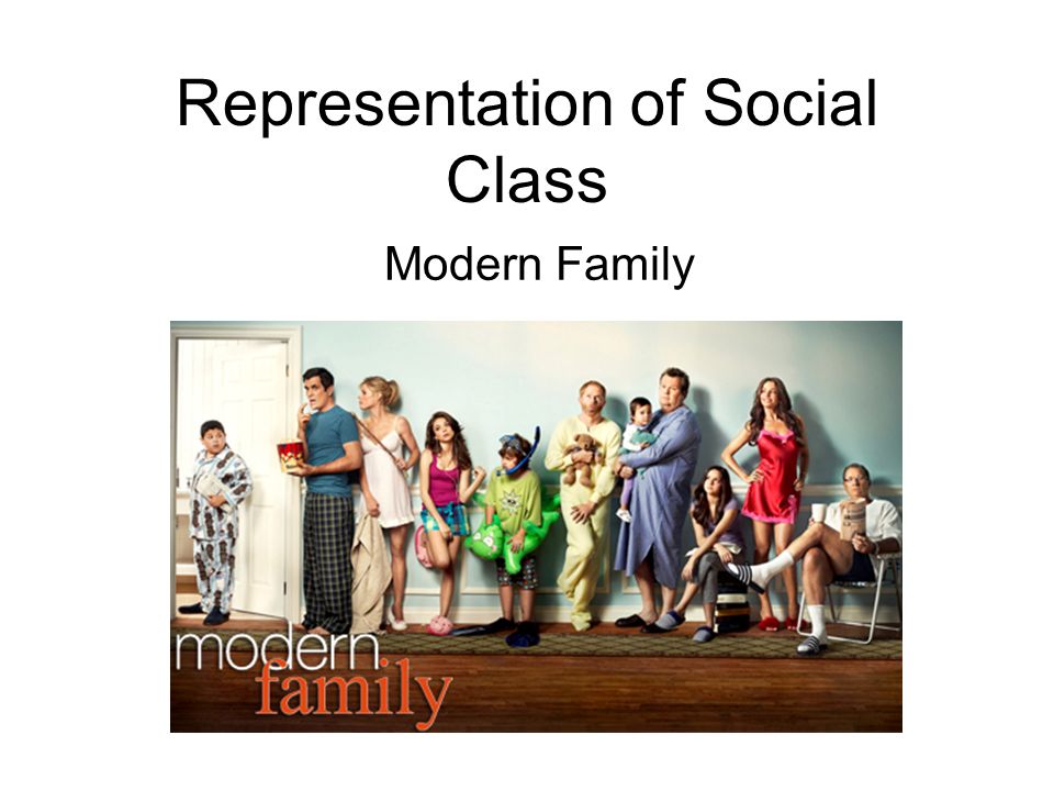 Representation of Social Class Modern Family