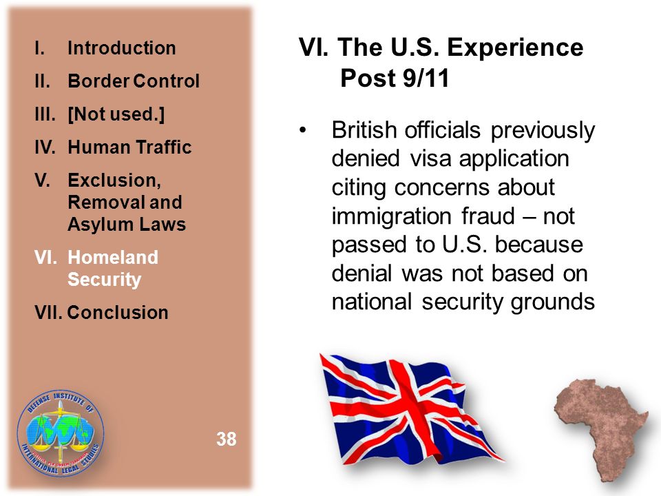 British officials previously denied visa application citing concerns about immigration fraud – not passed to U.S.