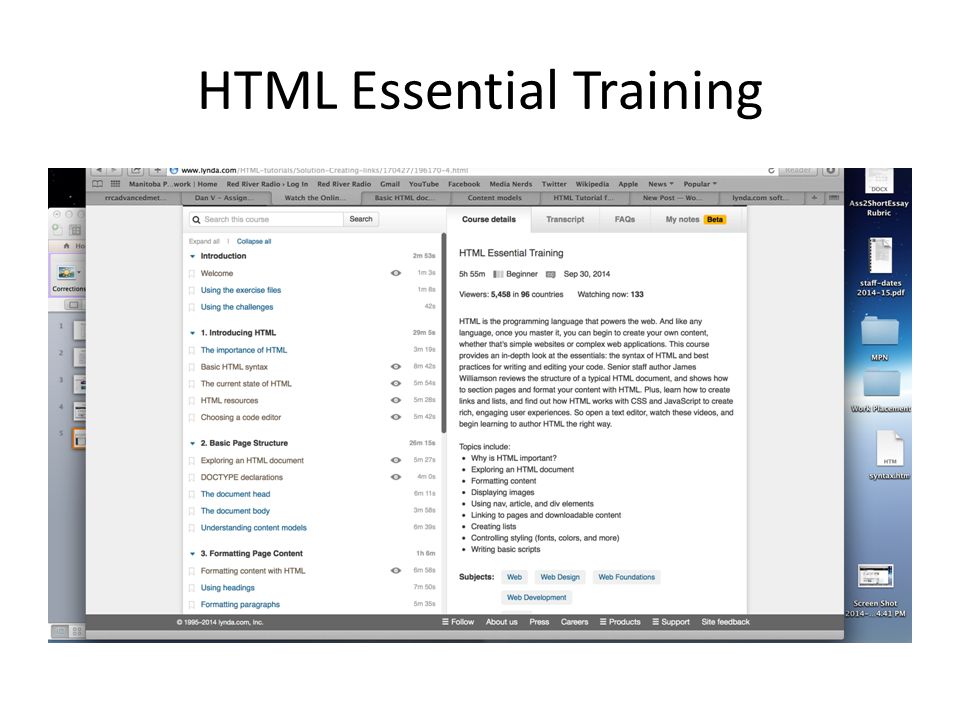 Learning to Code…. Lots of options… Hmm… Lynda.com. - ppt download