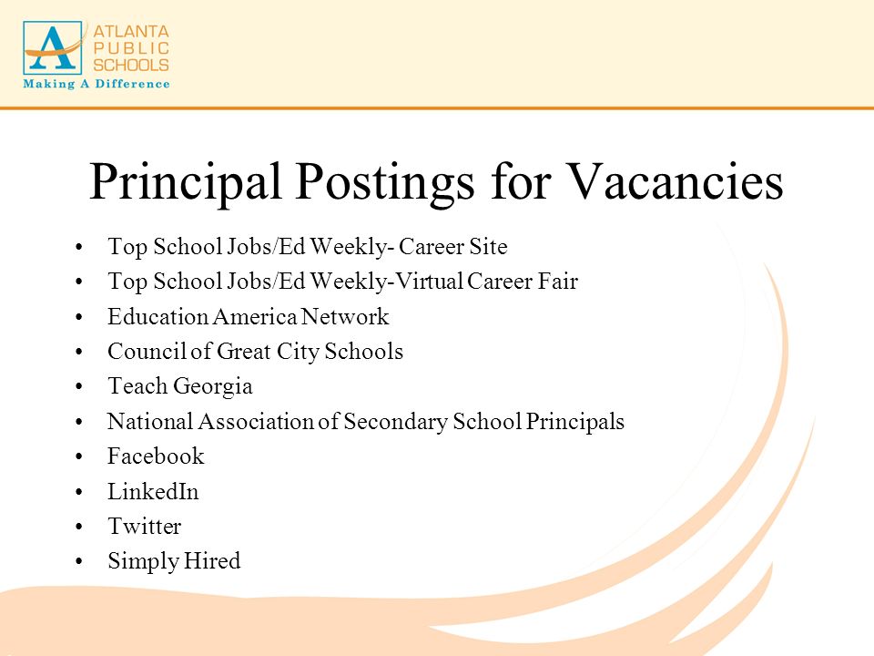Atlanta Public Schools Principal Selection Process Human Resources Center Of Expertise Updated March 3 Ppt Download Atlanta Public Schools Principal Selection Process Human Resources Center Of Expertise Updated March 3 Ppt Download