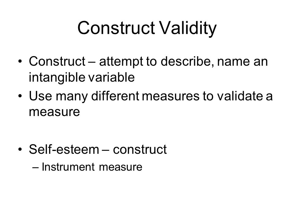 Instrument Validity & Reliability. Why do we use instruments? Reliance upon  our senses for empirical evidence Senses are unreliable Senses are  imprecise. - ppt download