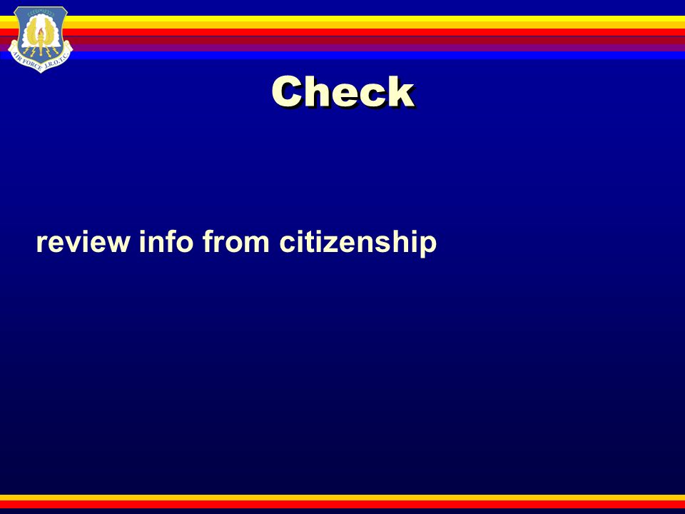 Check review info from citizenship