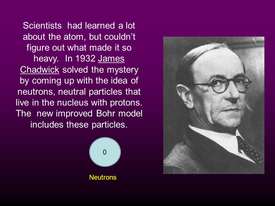 Scientists had learned a lot about the atom, but couldn’t figure out what made it so heavy.