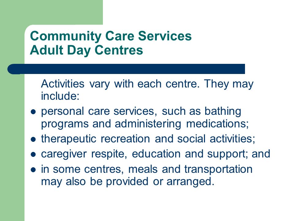 Day Program Activities For Adults With Disabilities