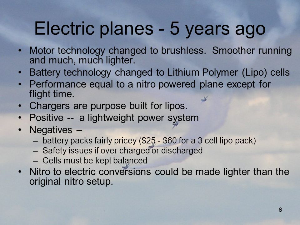 1 Electric Flying 101- V3 Bill Slabey Initial publication: June 2009  Revision: January 2010 Revision: July ppt download
