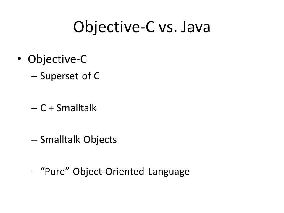 Vs. Ease of Developing 3 rd Party Applications. Points of Interest Closed  Source vs. Open Source – Does It Matter? Objective-C vs. Java –  Implementation. - ppt download