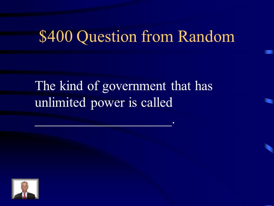 $300 Answer from Random Changed.