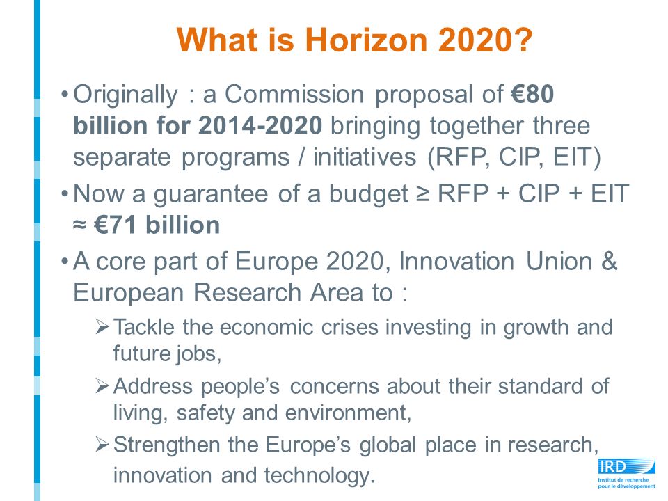 What is Horizon 2020.