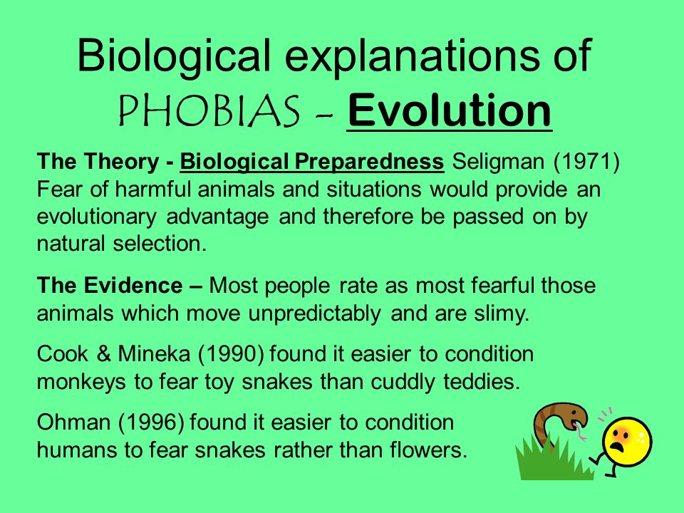 Evolutionary preparedness theory