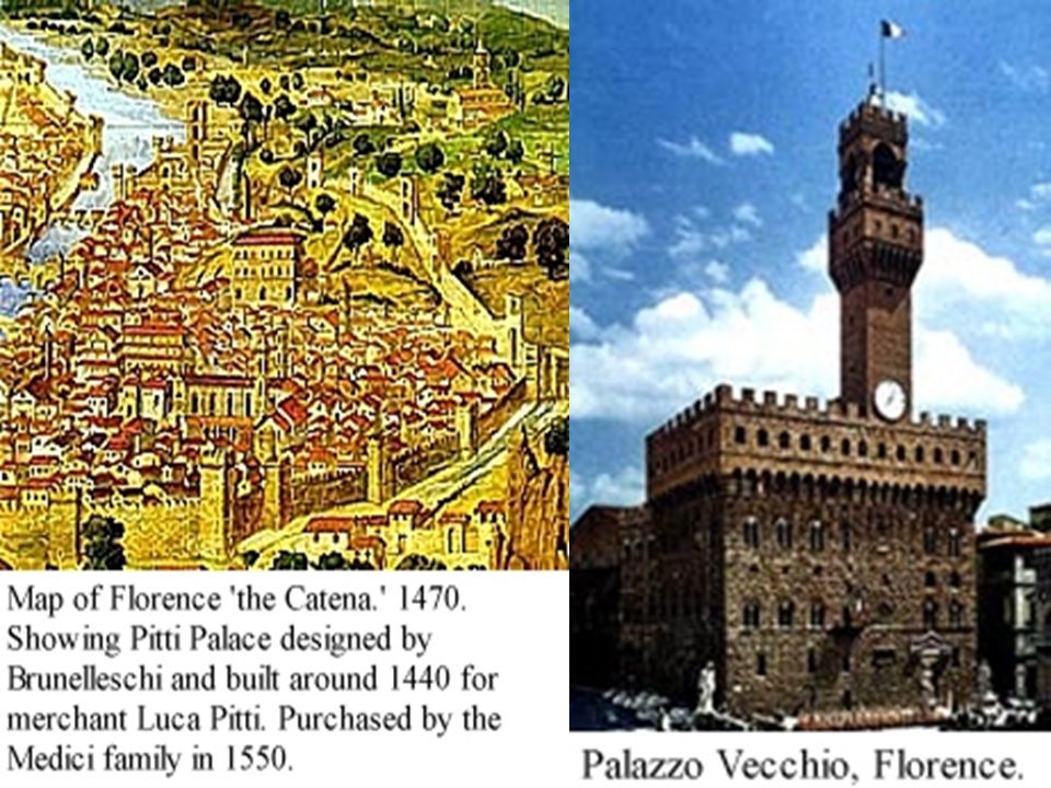 Florence and the Medicis l The Medici family of Florence formed a banking business and became rich and powerful.