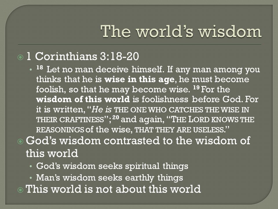 Scripture Reading 1 Corinthians 1 18 For The Word Of