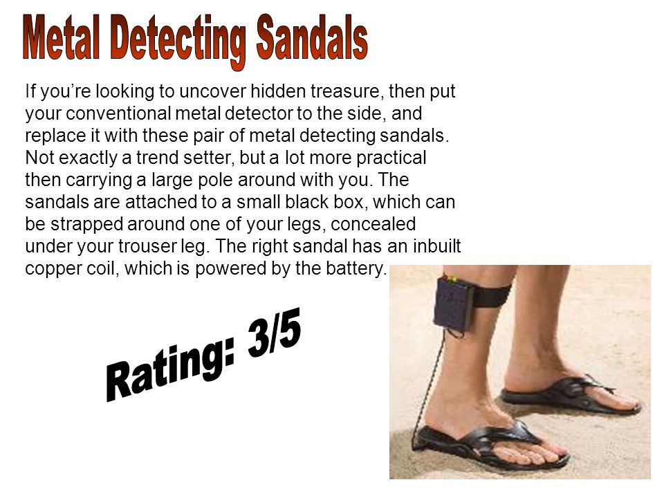 If you're looking to uncover hidden treasure, then put your conventional metal  detector to the side, and replace it with these pair of metal detecting. -  ppt download