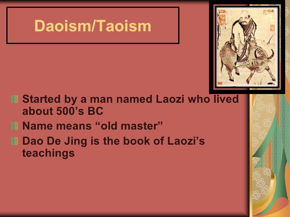 Daoism/Taoism