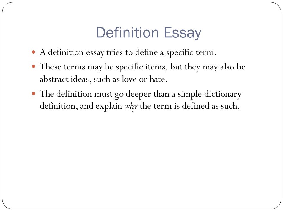 define essay writing