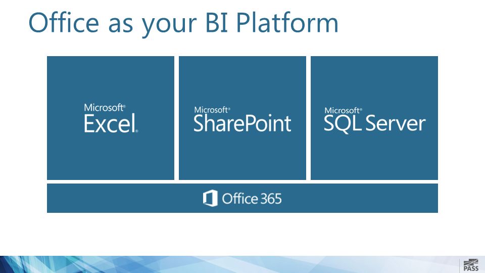 Office as your BI Platform