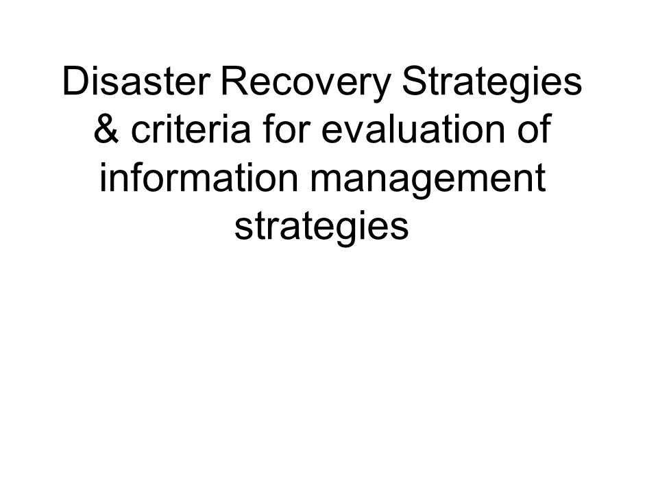 evaluation of information technology evaluation of information system ppt