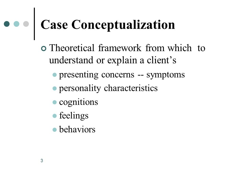 define case conceptualization