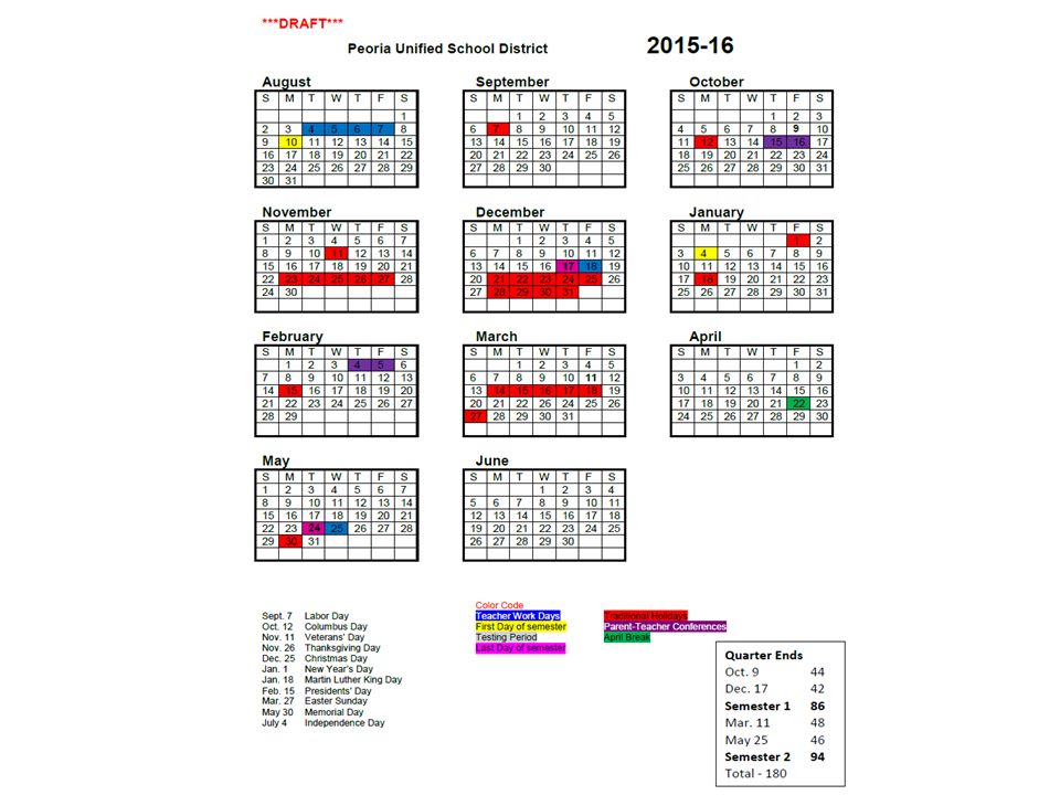 School Calendar. Where we left off… January 12, 2012 Approved the , and