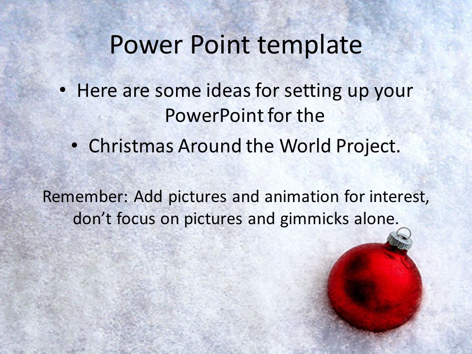 power point template here are some ideas for setting up your