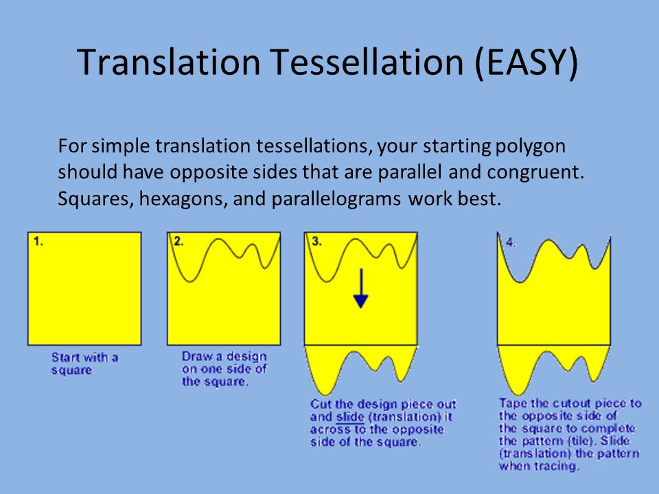 Image result for simple slide tessellation