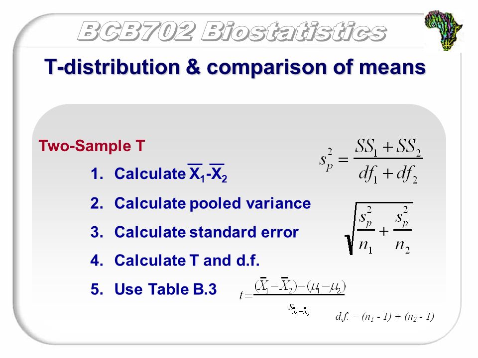 cerveza negra Pelearse borgoña T-distribution & comparison of means Z as test statistic Use a Z-statistic  only if you know the population standard deviation (σ). Z-statistic  converts. - ppt download