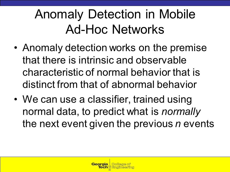 Intrusion Detection Techniques For Mobile Wireless Networks - 