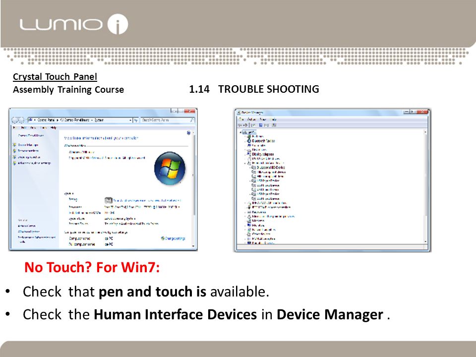 LUMIO CRYSTAL TOUCH DRIVERS WINDOWS 7