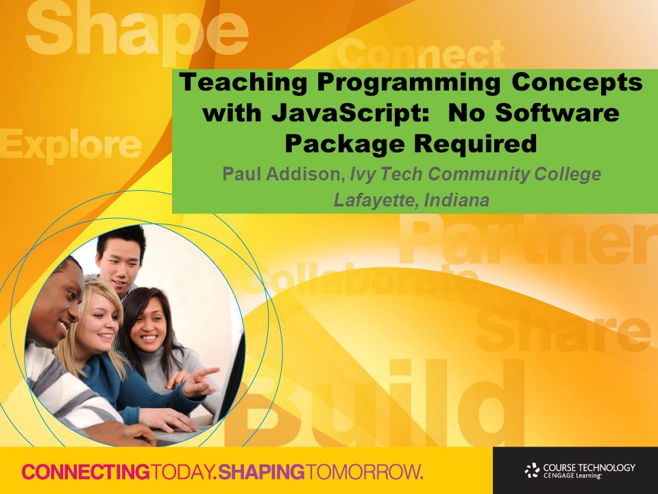 Teaching Programming Concepts with JavaScript: No Software Package ...