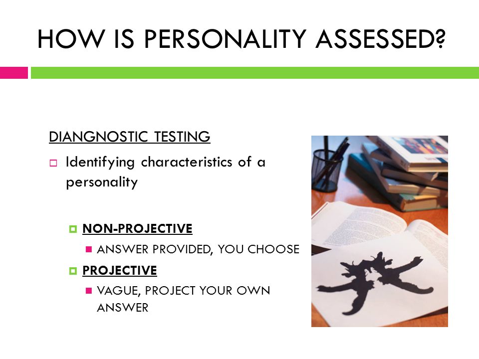 non projective personality test