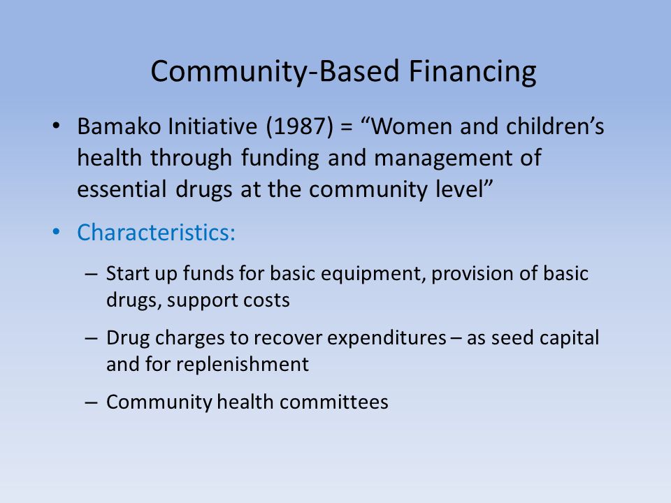 THE BAMAKO INITIATIVE EBOOK THE BAMAKO INITIATIVE EBOOK