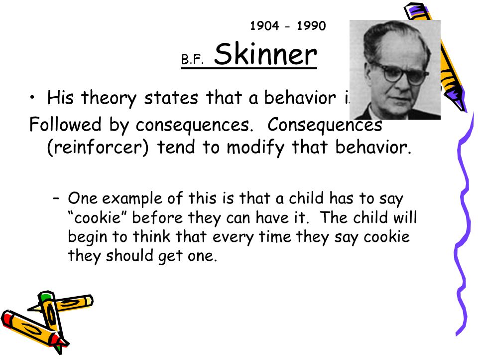 bf skinner child development theory