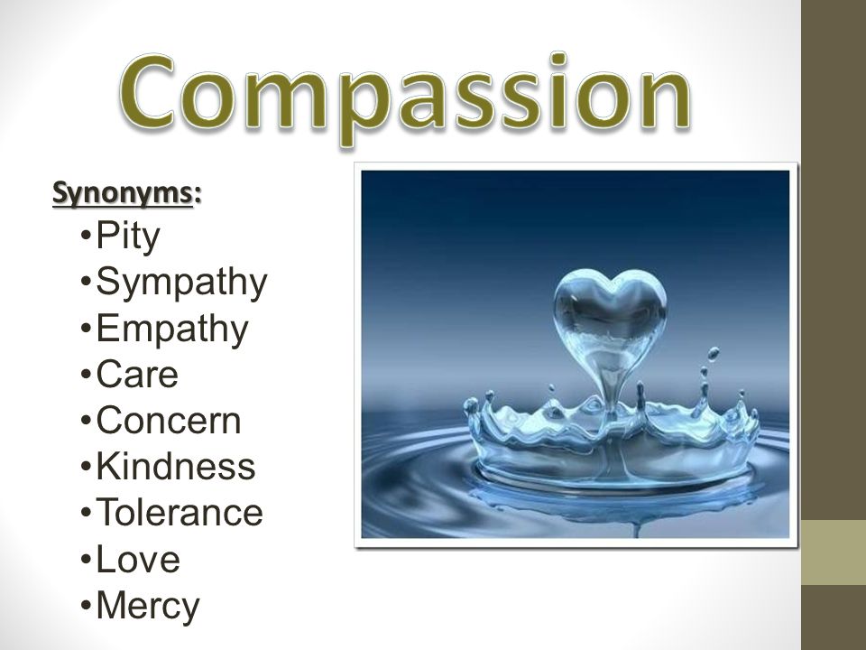 care and compassion definition